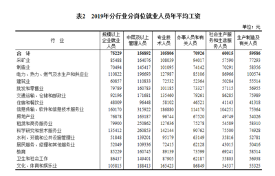 2019年全國(guó)規(guī)上企業(yè)就業(yè)人員年平均工資增長(zhǎng)10%，軟件和信息技術(shù)服務(wù)業(yè)投資與管理成亮點(diǎn)